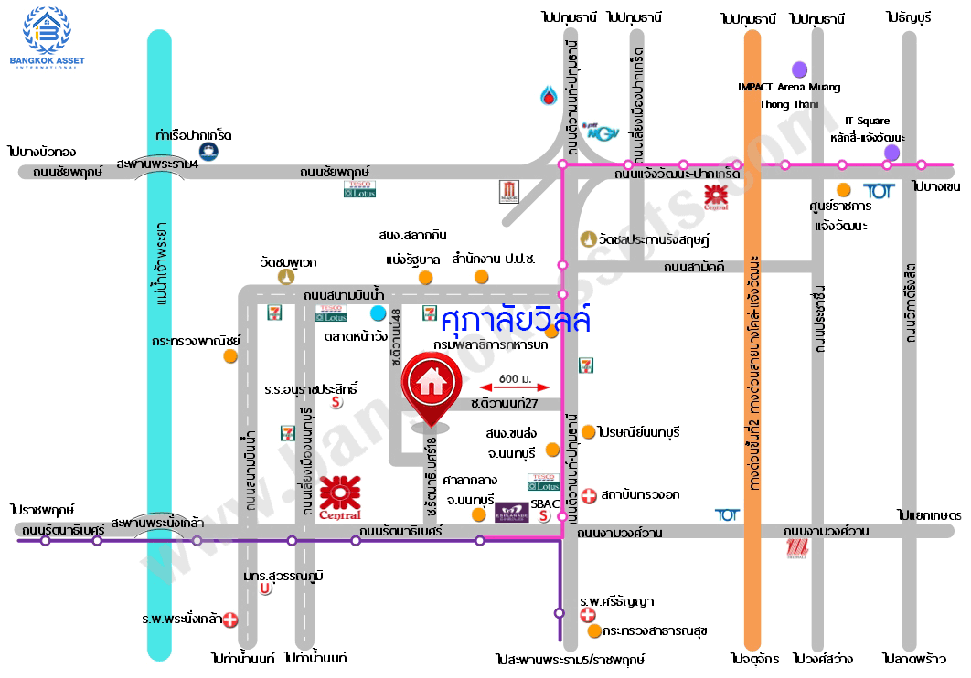 ทาวน์เฮ้าส์มือสองนนทบุรี 3 ชั้นทำเลโซนเมือง! ม.ศุภาลัยวิลล์ รัตนาธิเบศร์18 หลังมุม เนื้อที่ 25.8 ตร.ว. ฟังก์ชันครบ 3 ห้องนอน 3 ห้องน้ำ 1 ที่จอดรถ บนสุดยอดทำเล! เข้า-ออกได้ทั้ง ถ.รัตนาธิเบศร์ ถ.ติวานนท์ และสนามบินน้ำ ใกล้ทางด่วน "งามวงศ์วาน" และติดรถไฟฟ้า "สถานีศูนย์ราชการนนทบุรี"